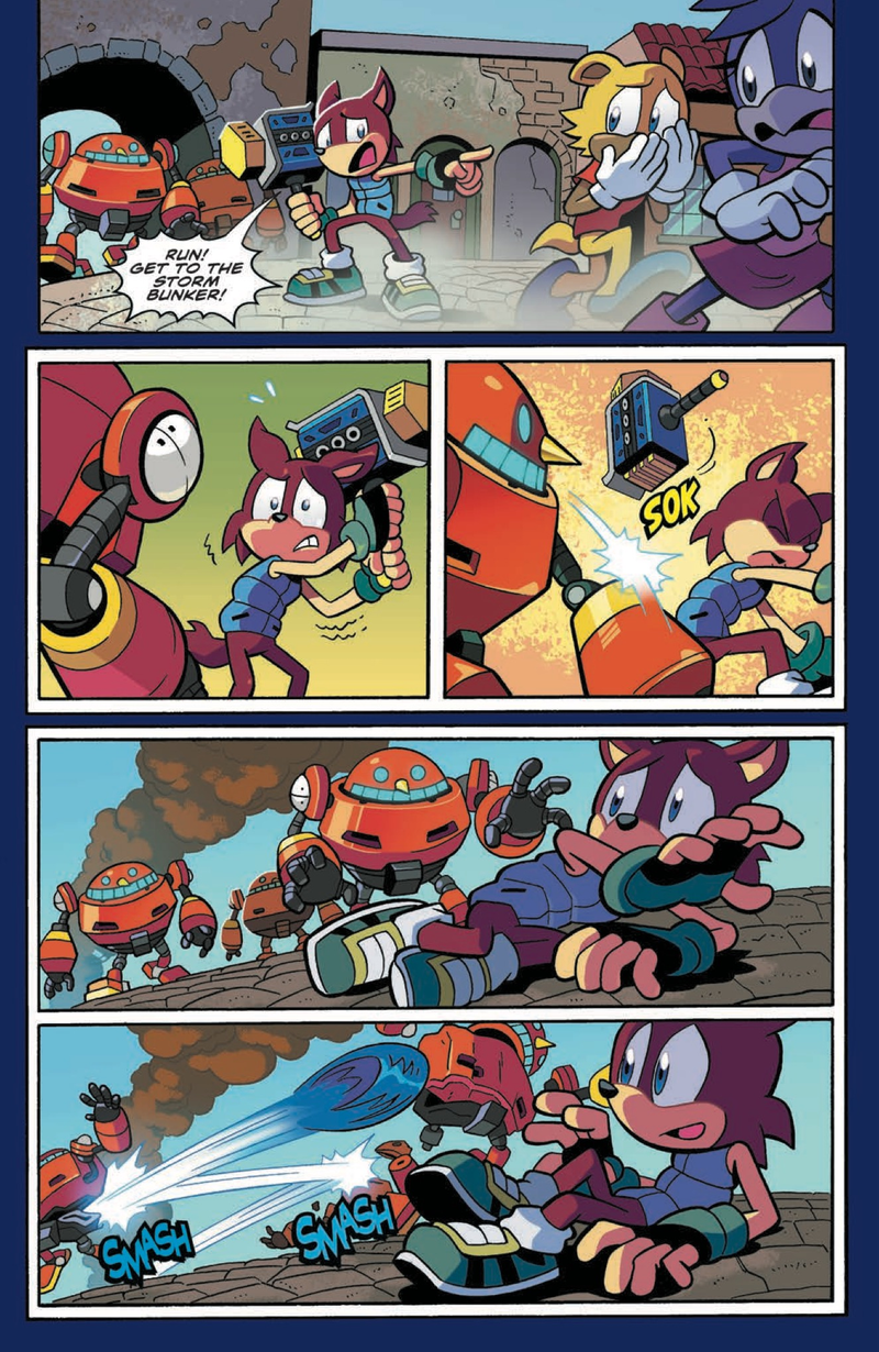 Illustration for article titled Sonic The Hedgehog speeds into a new series in this exclusive preview